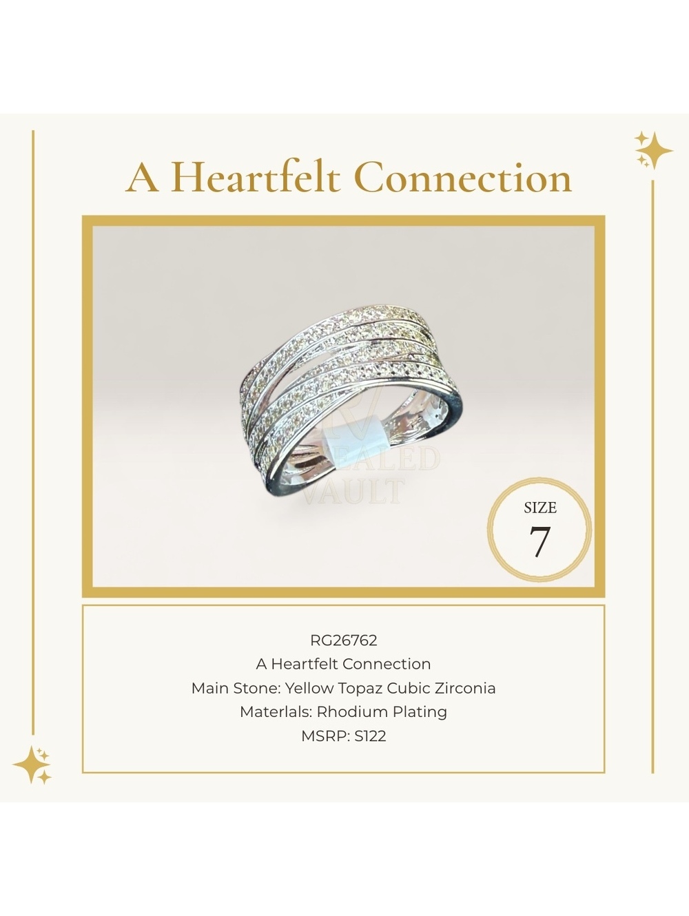 A Heartfelt Connection - Size 7 - OG